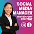 create social media content and captions for your brand