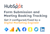 setup hubspot conversion tracking on ga,fb or any platform