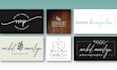 design a signature logo