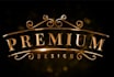 create luxury and elegant with gold animation title