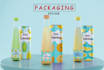 do bottle soft drink supplement labeling  jar pouch  design