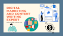 write content for marketing website