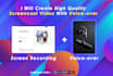 create high quality screencast tutorial video with voice over