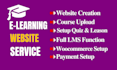 create educational elearning website with tutor lms,learpress,eduma