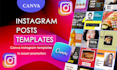 design canva instagram templates for your brand