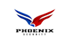 create modern cyber security, tech and technology logo with express delivery