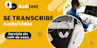 transcribe audios and videos to text