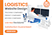 build logistics, trucking, moving company, freight website