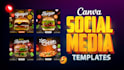 design canva templates, instagram post, banner, ads in canva