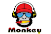give eye catchy monkey logo in high definition