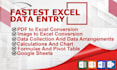 excel data entry fast and accurate
