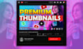 design attractive clickbait youtube thumbnail