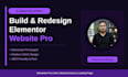 build and redesign elementor website with elementor pro