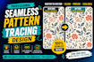 manually trace and vectorize seamless patterns