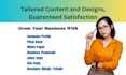 write and edit a customized white paper, company profile, pitch deck and PPT