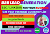 collect b2b leads generation for your business