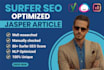 write surfer SEO optimized articles with jasper ai  and chatgpt