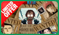 draw your one piece character half price off limited offer only