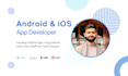 do android and ios mobile app development as a flutter app developer