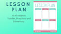 create school lesson plans