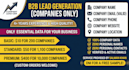 do targeted b2b lead generation and real estate skip tracing