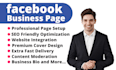 do facebook business page setup , create fan page , professional fb optimization