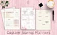 design custom planners, calendars, bullet journals