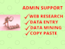do quality web research and data entry virtual assistance services