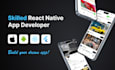 develop high quality android and ios apps using react native