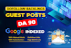 publish SEO guest posts on high authority websites