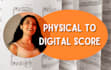 convert physical to digital score and midi file