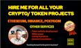 create a crypto token smart contract web3 and  consultation