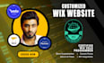 develop wix website using wix velo, wix code and databases