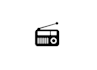 eye catchy radio logo with satisfaction guaranteed