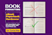 do book formatting for amazon KDP ingramspark lulu barnes