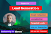 do linkedin leads generation and email list