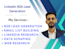 provide b2b lead generation, prospect research, and data enrichment