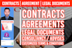write your contract,agreement and other legal documents