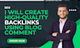 white hat dofollow blog comment mix SEO backlinks
