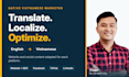 translate website and social content to vietnamese with SEO localization
