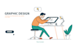 draw amazing simple illustration for your website