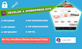 develop a wordpress site with theme customization