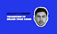 create high quality stinger transition