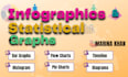 map out infographics and statistical graph