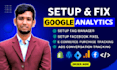 setup google analytics,gtm,tag manager,ga4
