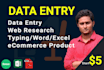 do clean data entry, copy paste pdf and virtual assistant