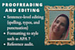 proofread and edit within 24 hours