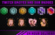 create twitch emotes and sub badges