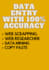 fastest data entry in one day and internet research