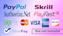 integrate payment methods in php website stripe paypal etc